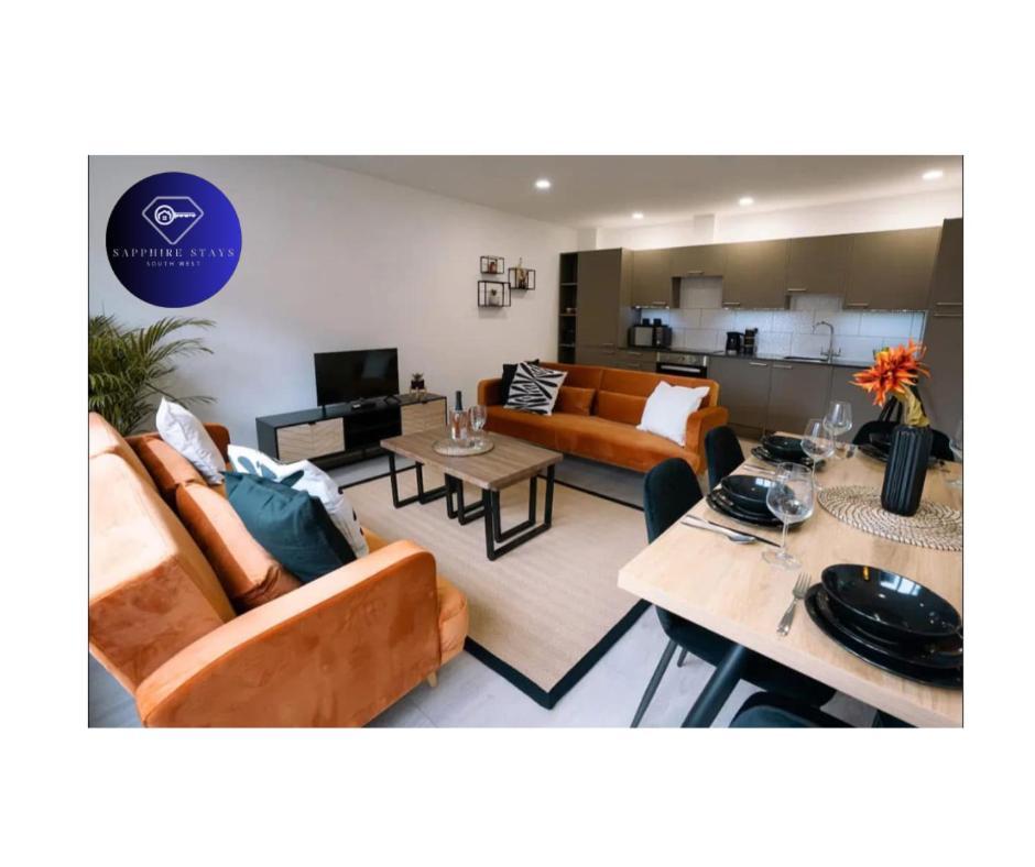 Modern City Centre Apartment Exeter Bagian luar foto